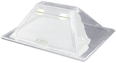 Winco 64030 22 Inch Stainless Steel Sneeze Guard for Dog Grill