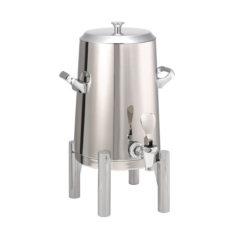 Flame Free™ Thermo-Urn™ 1.5-Gallon Vacuum Insulated Urn with Round Legs and Flat Lid in Polished Stainless