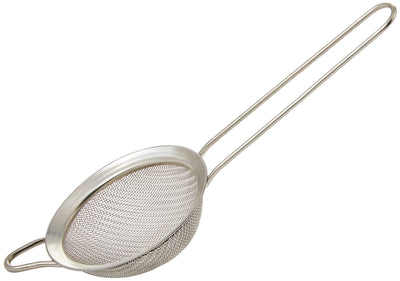 Winco MS2K-3S 3 Inch Bowl Diameter Fine Mesh Strainer Stainless Steel Handle
