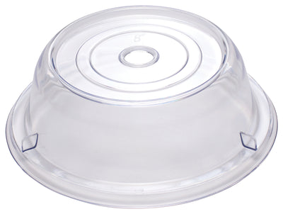 Winco PPCR-8 8 Inch Diameter Clear Polycarbonate Round Plate Cover Stackable