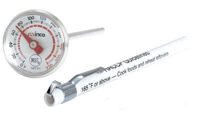 Winco TMT-P1 Diameter 1 Inch Pocket Thermometer with Clip and Case