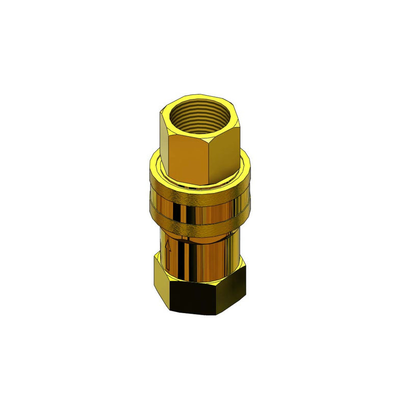 T&S Brass AG-5D Gas Connector w/ Quick Disconnect - 3/4"