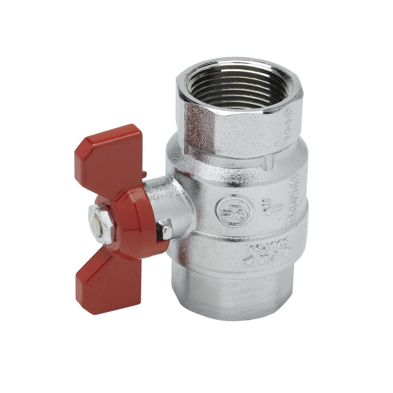 T&S Brass AG-7E Gas Appliance Connector w/ Ball Valve - 1"