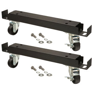 Micro Matic AS-3CH 25-1/4 Inch Stainless Steel Channel Bar Set with Wheels
