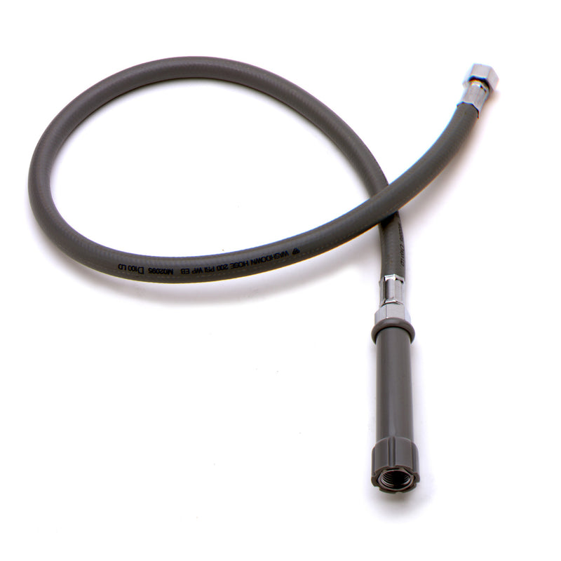 T&S Brass B-0044-R Reinforced PVC Hose - 44" Reach