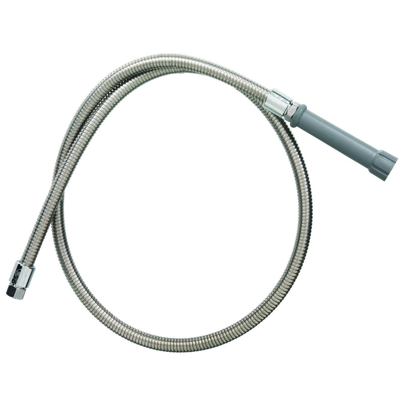 T&S Brass B-0072-H Flexible SS Hose - 72" w/ Gray Handle