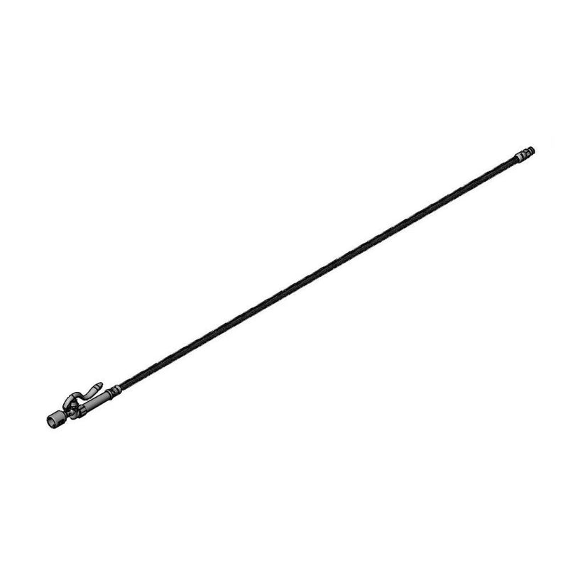 T&S Brass B-0107-C-72H Low-Flow Spray Valve - 72" Hose & Adapter
