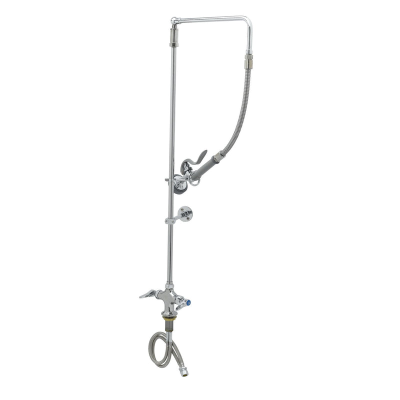 T&S Brass B-0111-B EasyInstall Pre-Rinse - Swivel Arm & wall Bracket