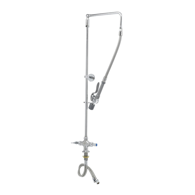 T&S Brass B-0111-BC EasyInstall Pre-Rinse - Swivel Arm & B-0107-C