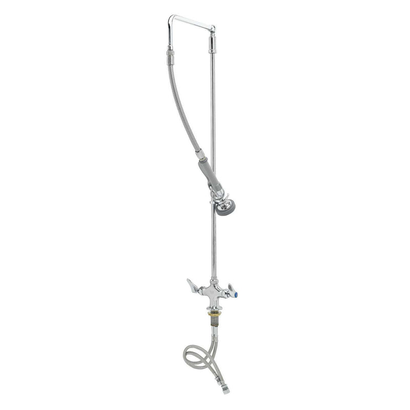 T&S Brass B-0111 EasyInstall Pre-Rinse - Swivel Arm & Flex Lines