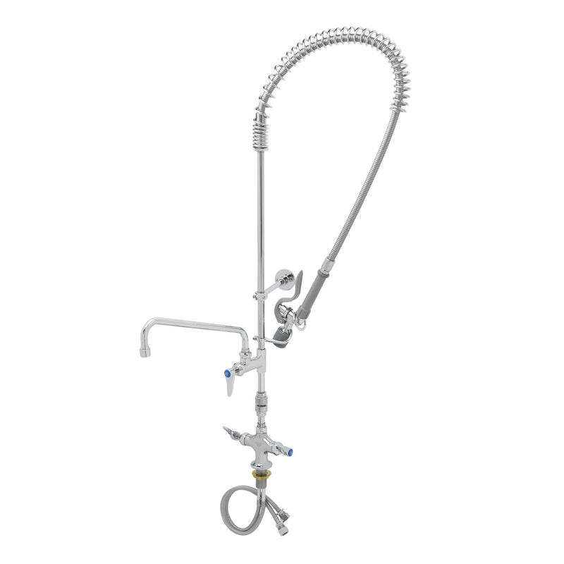 T&S Brass B-0113-12-CRVBC Pre-Rinse Unit - Ceramas & 12" ADF & VB