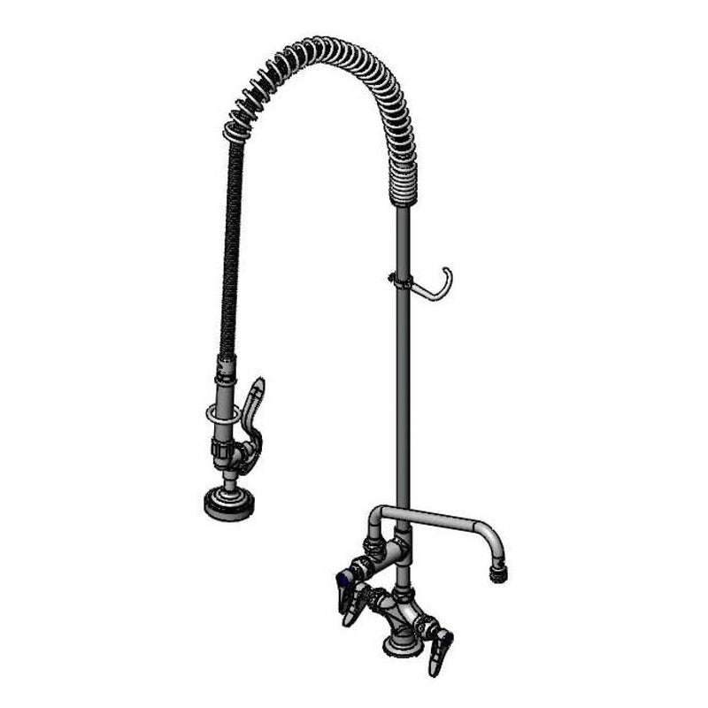 T&S Brass B-0113-ADF10 EasyInstall Pre-Rinse - 10" Add-On Faucet