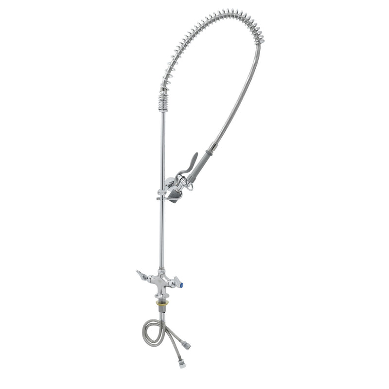 T&S Brass B-0113-CR-BJ EasyInstall Pre-Rinse - Ceramas & B-0107-J & Bracket