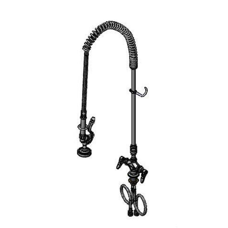 T&S Brass B-0113-V EasyInstall Pre-Rinse - VB & 18" Flex Lines