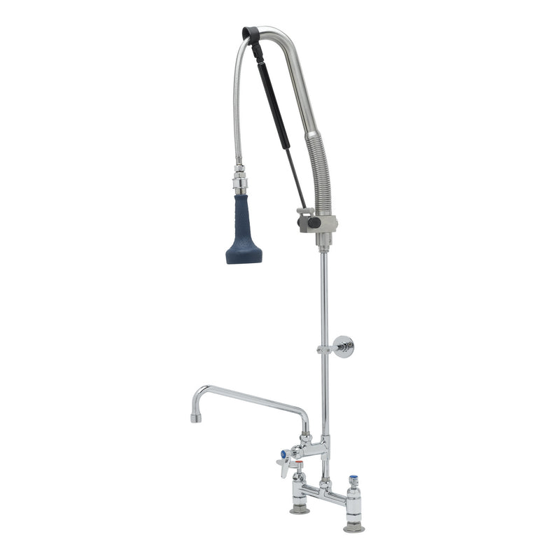 T&S Brass B-0123-12-CRB8P EasyInstall Pull-Down PRU - 12" ADF & Ceramas