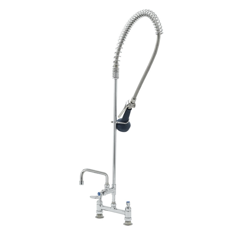 T&S Brass B-0123-A08-B08 EasyInstall Pre-Rinse - 8" ADF & B-0108 Valve