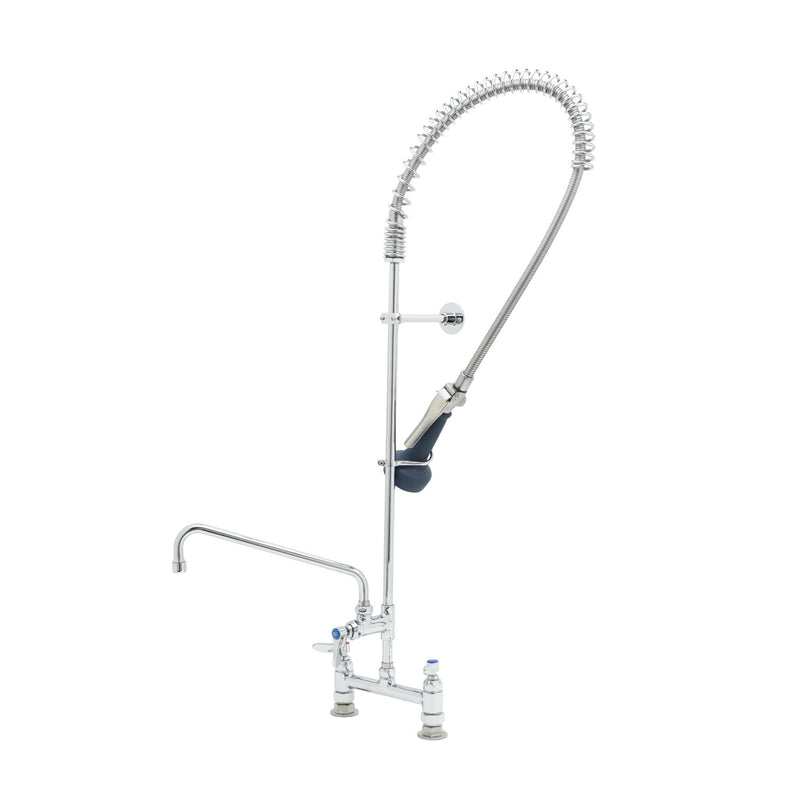 T&S Brass B-0123-A12-B08 EasyInstall Pre-Rinse - 12" ADF & B-0108 Valve
