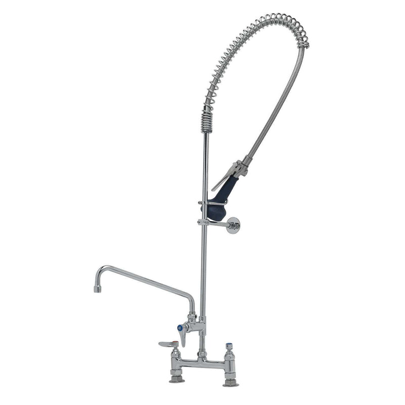 T&S Brass B-0123-A12-B08C EasyInstall Pre-Rinse - 12" ADF & Low-Flow Valve