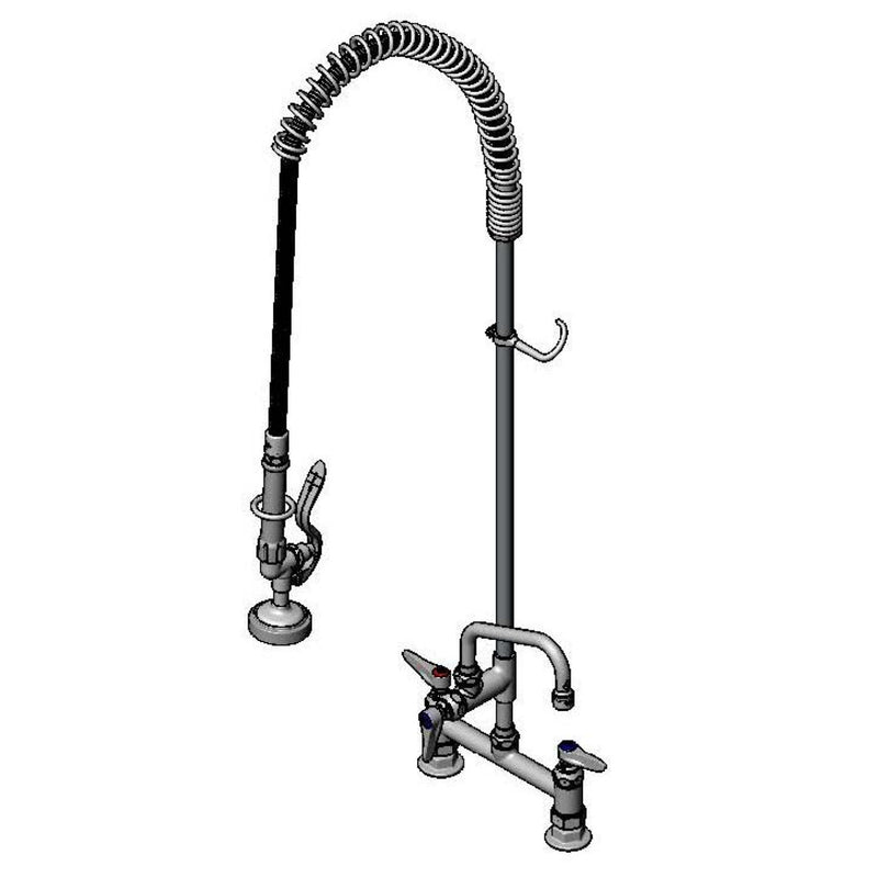 T&S Brass B-0123-ADF06 EasyInstall Pre-Rinse - 6" Add-On Faucet
