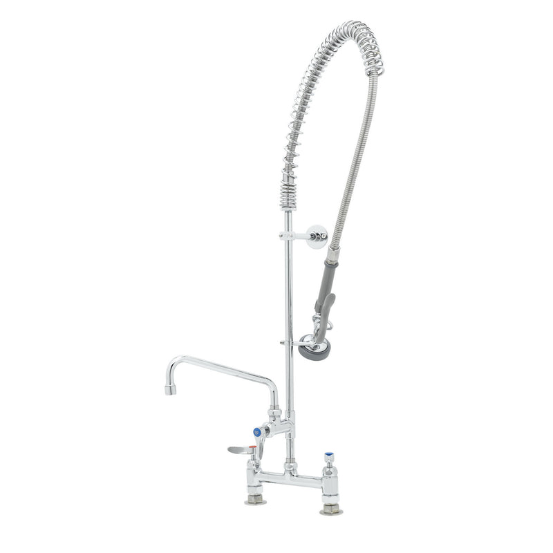T&S Brass B-0123-ADF10-B EasyInstall Pre-Rinse - 10" ADF & Wall Bracket