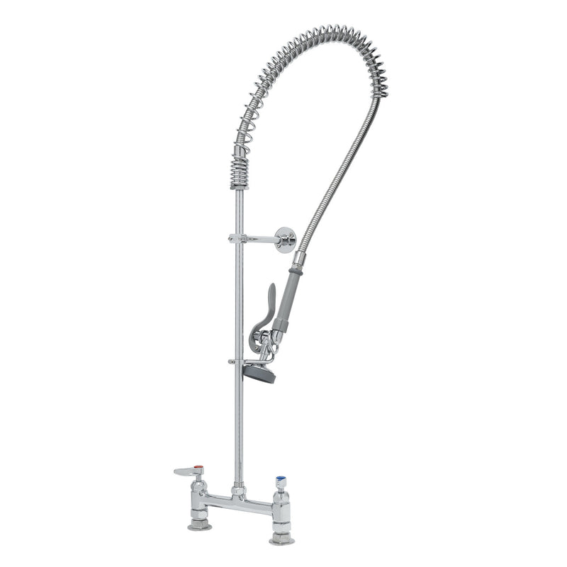 T&S Brass B-0123-CR-B EasyInstall Pre-Rinse - Ceramas & Wall Bracket