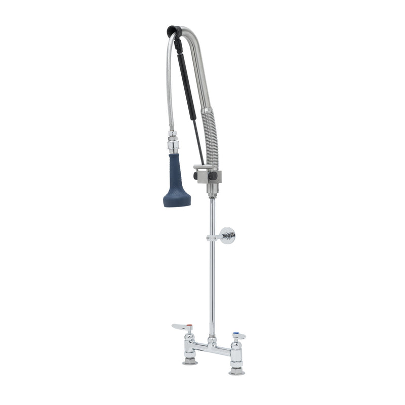 T&S Brass B-0123-CR-B8P Pull-Down Pre-Rinse - Ceramas & Wall Bracket
