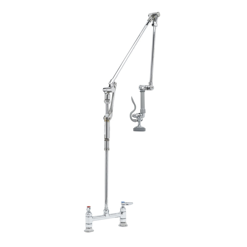 T&S Brass B-0124 Pre-Rinse Unit - Roto-Flex Design (Deck Mount)