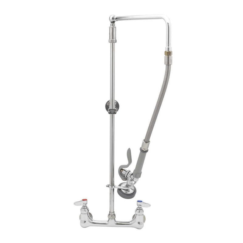 T&S Brass B-0131-B Pre-Rinse - Overhead Swivel Arm & Wall Bracket