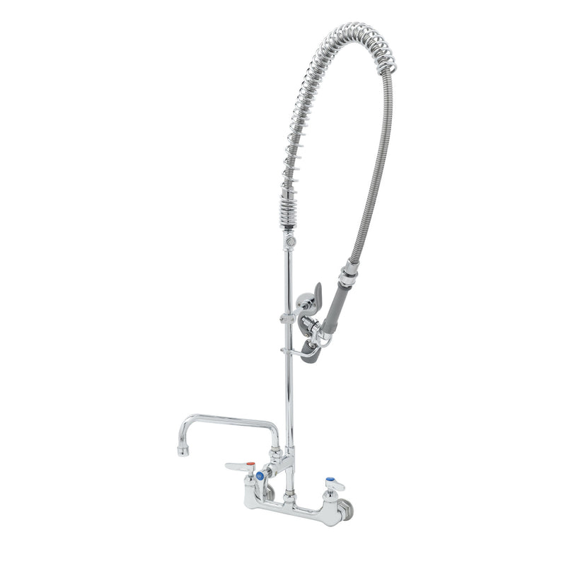 T&S Brass B-0133-10CRBJST EasyInstall Pre-Rinse - Ceramas & 10" ADF & Tee