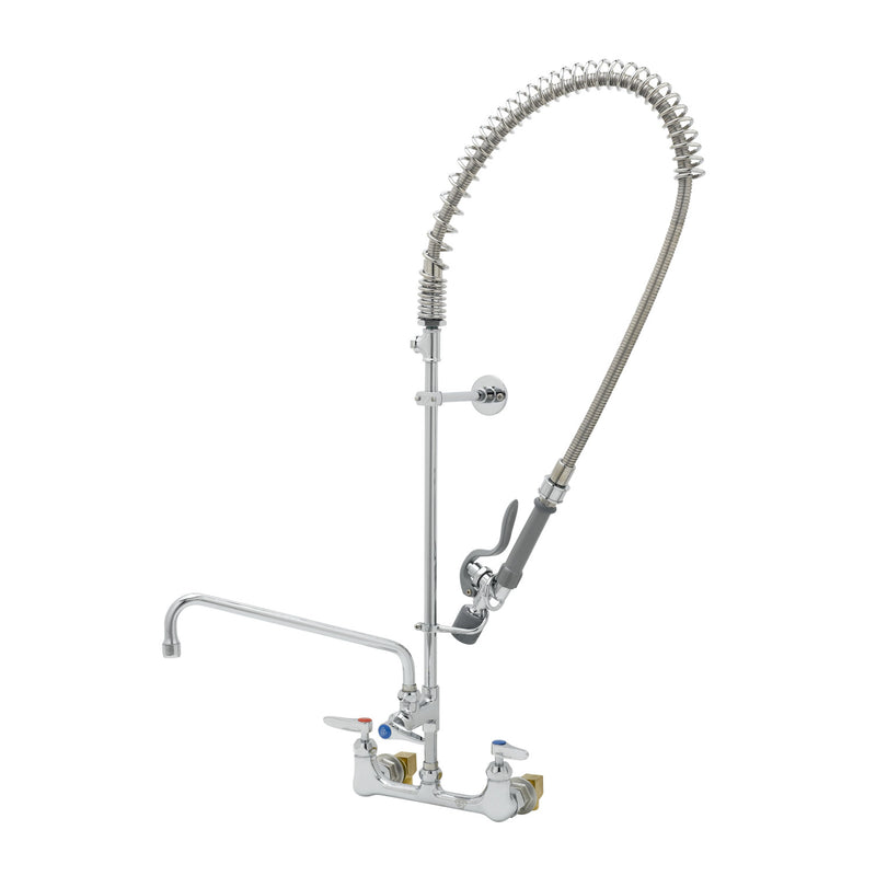 T&S Brass B-0133-12CRBJST Pre-Rinse Station - Ceramas & Rigid Tee & Swivel Head