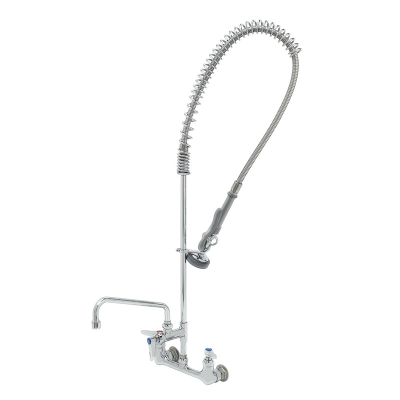 T&S Brass B-0133-ADF12 EasyInstall Pre-Rinse - 8" Wall & 12" ADF