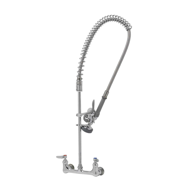 T&S Brass B-0133-B-02 Wall Mount Pre-Rinse - 1/2" NPT Elbows & VB