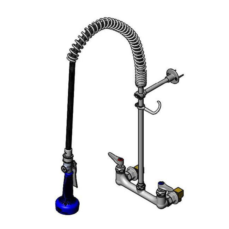 T&S Brass B-0133-CR-B08SK Pre-Rinse Station - Ceramas & Swivel B-0108 & Kit
