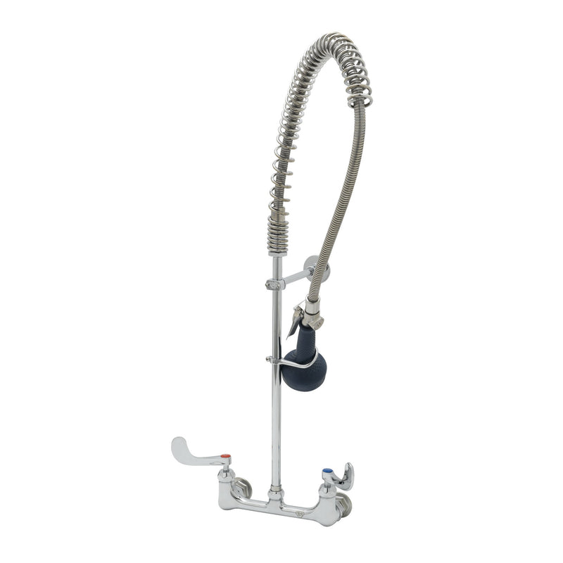 T&S Brass B-0133-CR-B08W4 Medical Pre-Rinse - 4" Wrist Handles & Ceramas