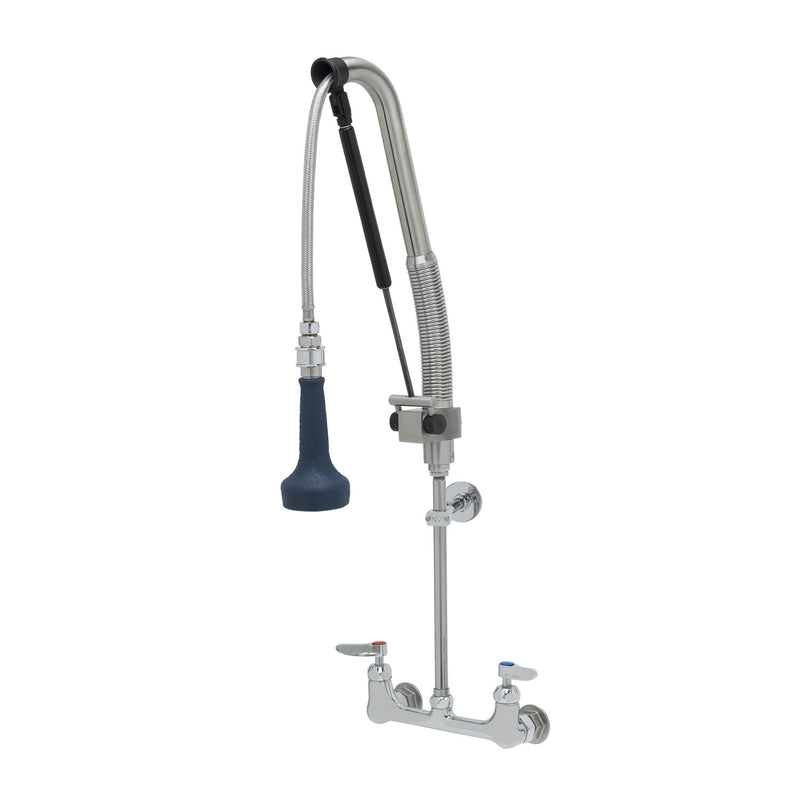 T&S Brass B-0133-CR-B8P Pull-Down Pre-Rinse - Ceramas & Wall Bracket