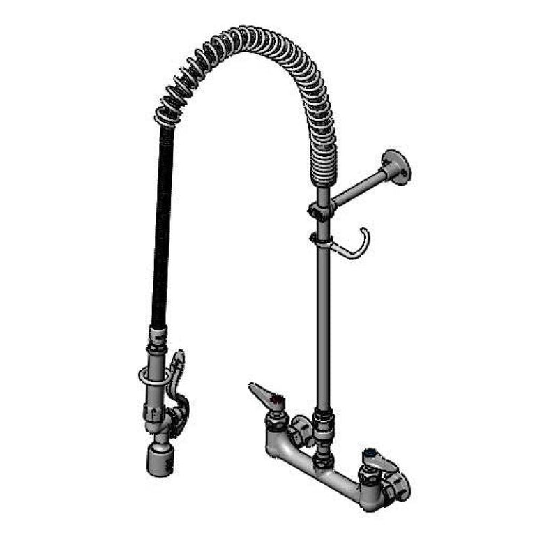 T&S Brass B-0133-CR-V-BCE Pre-Rinse Unit - VB & 18" Riser & Ceramas