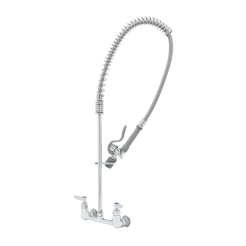 T&S Brass B-0133-J EasyInstall Pre-Rinse - 8" Wall Mount & B-0107-J