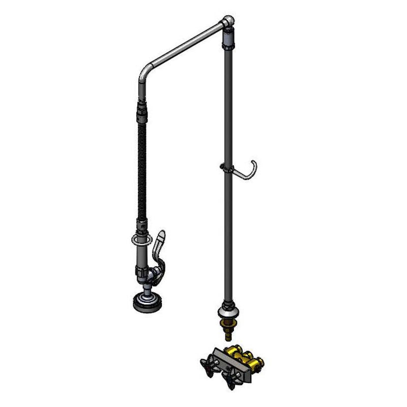 T&S Brass B-0142 Pre-Rinse - Overhead Swivel Arm (B-0512 Base)