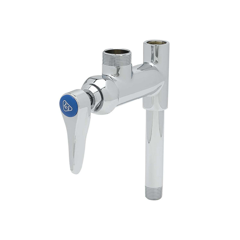 T&S Brass B-0155-01LN Add-On Faucet Base - Wall Mount (Less Nozzle)