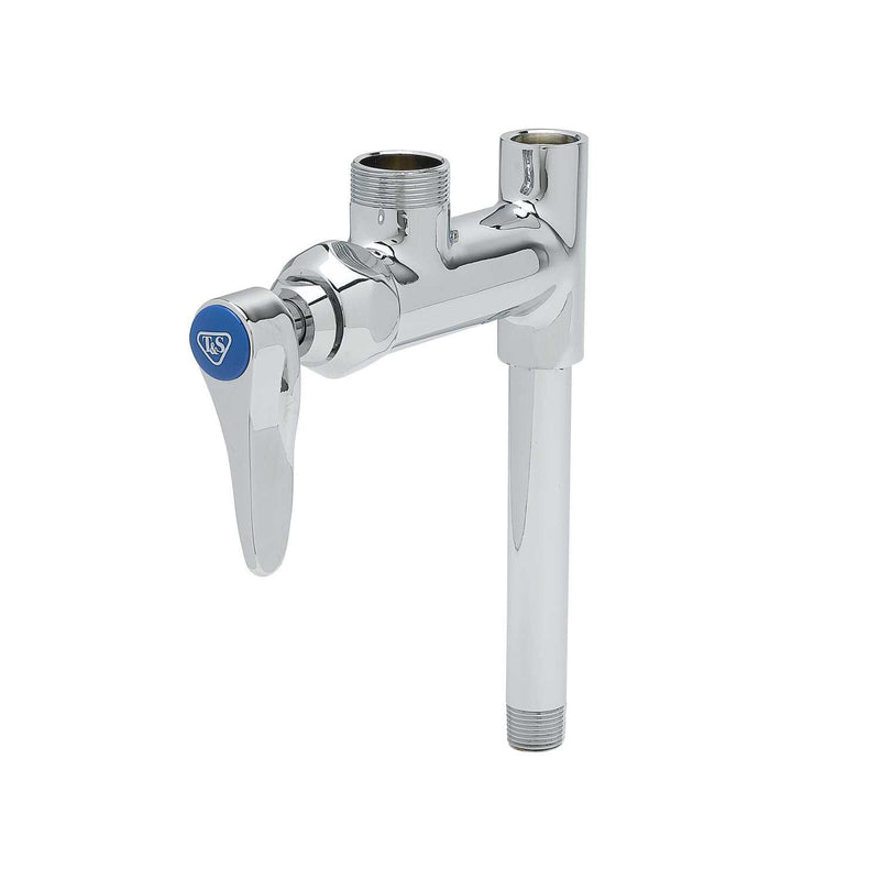 T&S Brass B-0155-05LN Add-On Faucet Base - 5" Nipple (Less Nozzle)