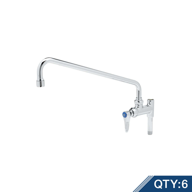 T&S Brass B-0158-M Add-On Faucet Master Pack (6) - 14" Nozzle