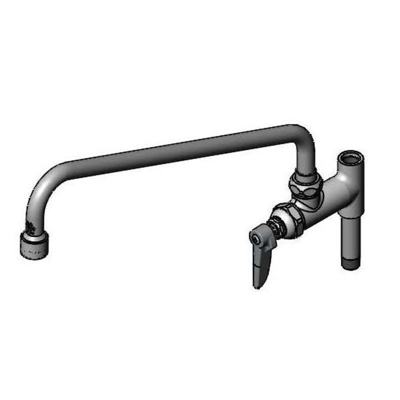 T&S Brass B-0158-VF22 Add-On Faucet - 14" Nozzle & 2.2 VR Aerator