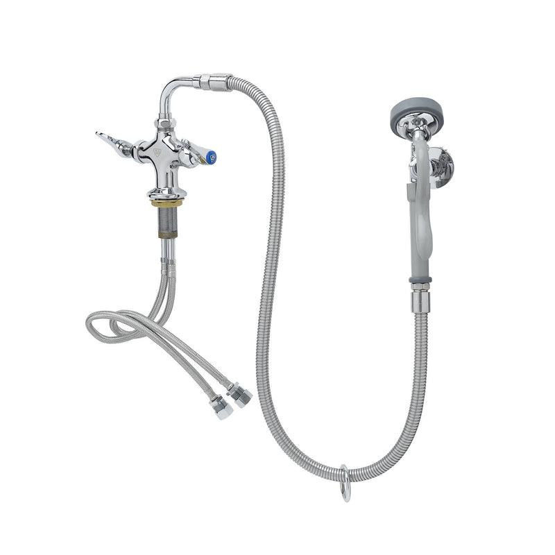 T&S Brass B-0160 Spray Assembly - Single Hole & 44" Hose
