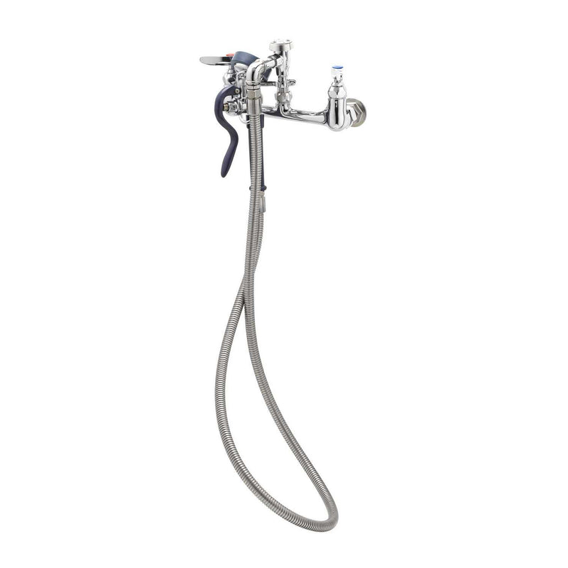 T&S Brass B-0167 Spray Assembly - 8" Wall Mount & 68" Hose