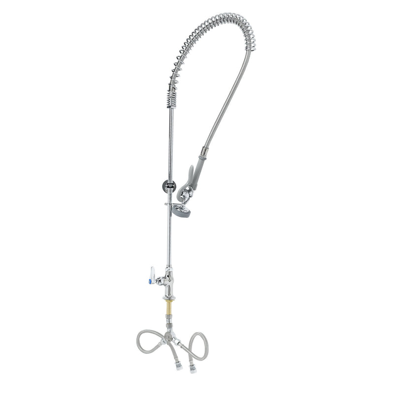 T&S Brass B-0173-B Pre-Rinse Station - Single Temp & Wall Bracket