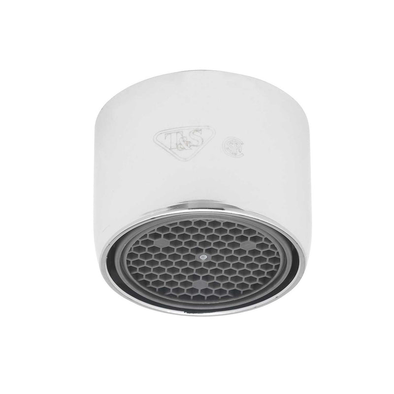 T&S Brass B-0199-01-F10 Non-Splash Aerator w/ Flow Control - 1.0 GPM
