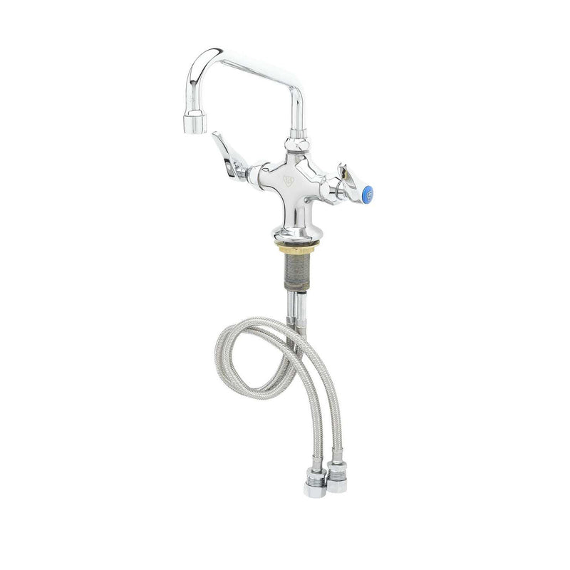 T&S Brass B-0202 Deck Mount Pantry Faucet - 6" Swivel Nozzle