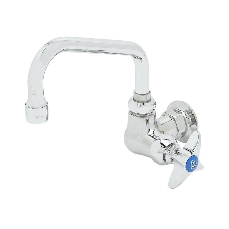 T&S Brass B-0212 Splash Mount Faucet - 6" Swivel Nozzle