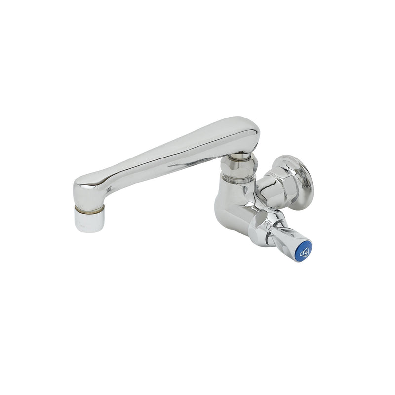 T&S Brass B-0216-177F Single Sink Faucet - 6" Swivel Cast Spout