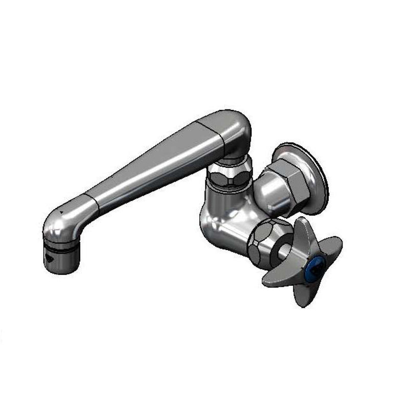 T&S Brass B-0216-CR Single Pantry Faucet - Ceramas & 6" Cast Spout